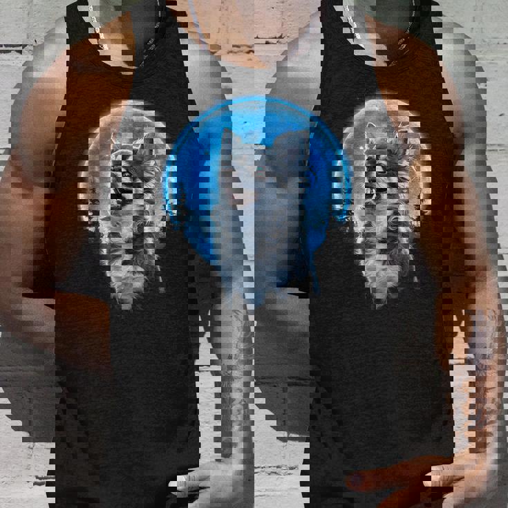 おもしろチワワ吠え月 チワワオーナー。 タンクトップ 彼への贈り物