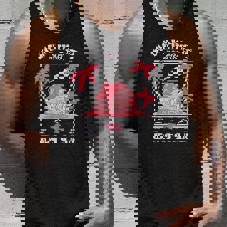 かめハウス ビーチクラブ アニメ 漫画 コミック おもしろギフト タンクトップ 彼への贈り物