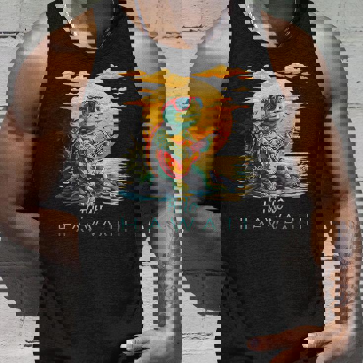 かわいい トロピカル ヒロ ハワイ ウミガメ お土産 タンクトップ 彼への贈り物