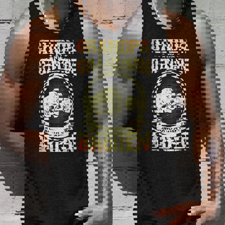 かわいいおじいちゃん 孫 おじいちゃんと孫 タンクトップ 彼への贈り物