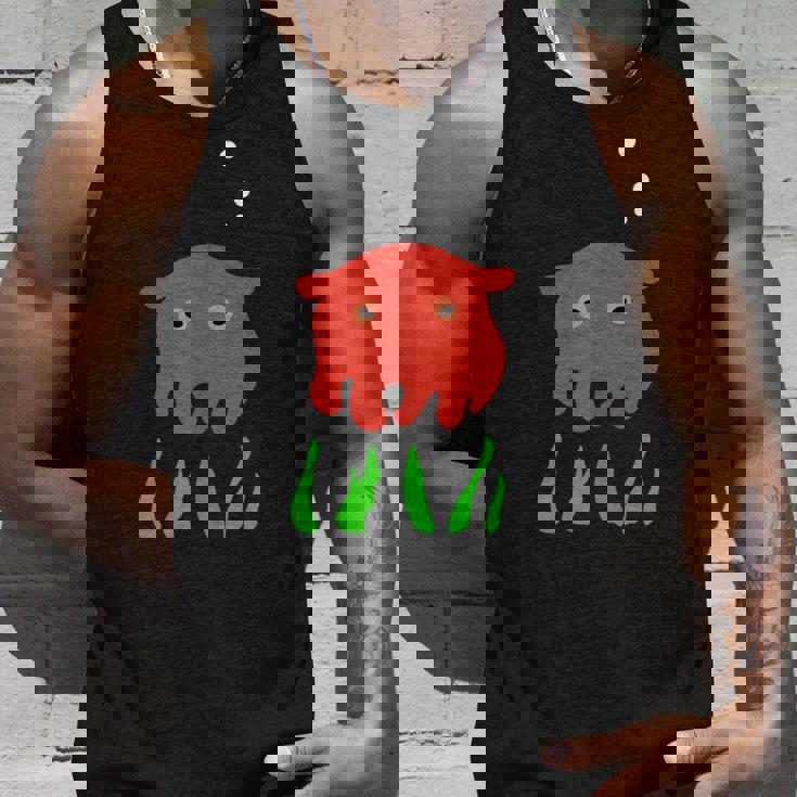 かわいいめんだこシーライフ タンクトップ 彼への贈り物