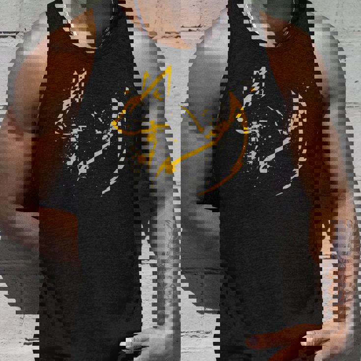 かわいいキツネ ミニマルフォックスピリット動物イラスト タンクトップ 彼への贈り物