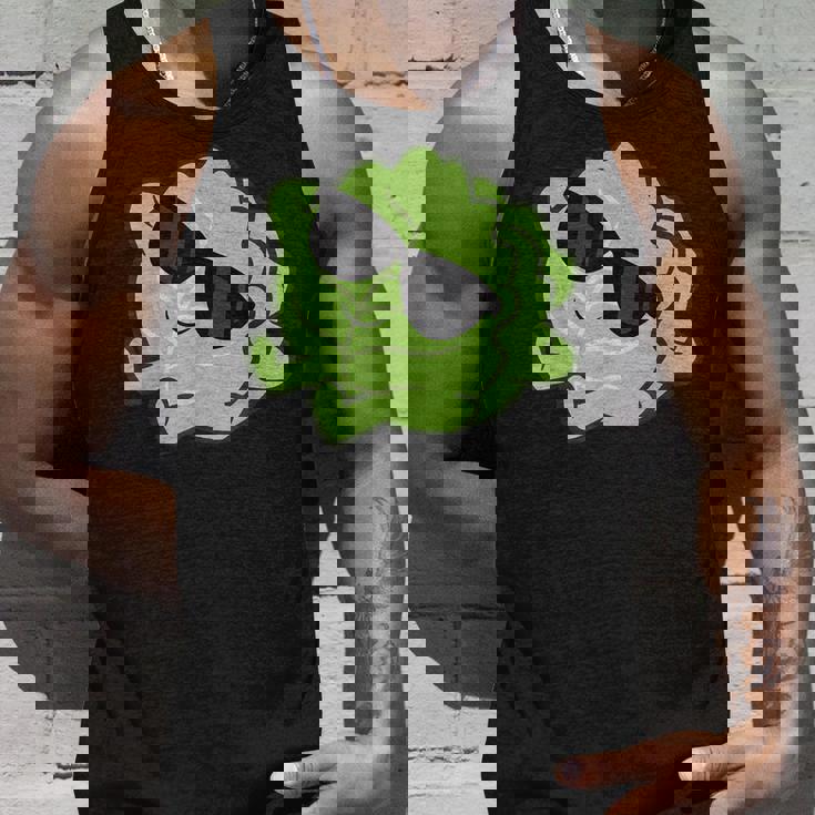 かわいいキャベツ 果実 リラックスできるレイジーキャベツ タンクトップ 彼への贈り物