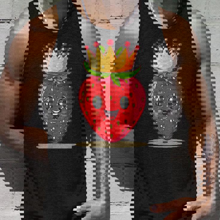 かわいいストロベリーロイヤルティで面白いタッチ。 タンクトップ 彼への贈り物