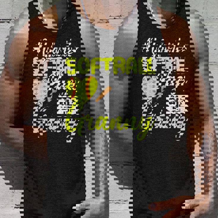 かわいいソフトボール グラニー スポーツ チームプレーヤー タンクトップ 彼への贈り物