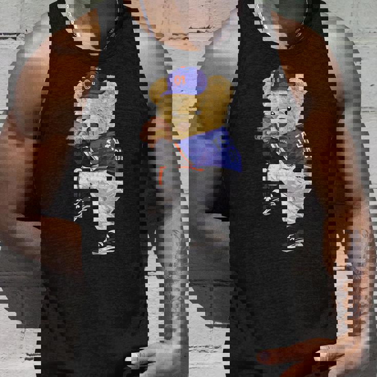 かわいいテディベア 野球ジャグ スウェットシャツ タンクトップ 彼への贈り物