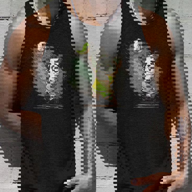 かわいいバレーボール・パンダ タンクトップ 彼への贈り物