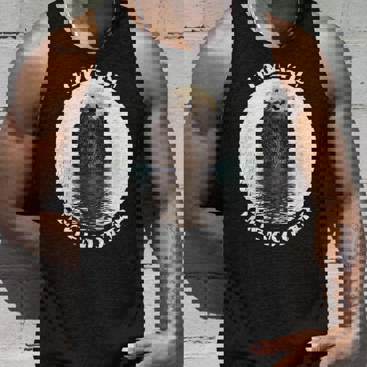 かわいいラッコ 言って I Love You Like No Otter私はあなたを愛しています タンクトップ 彼への贈り物