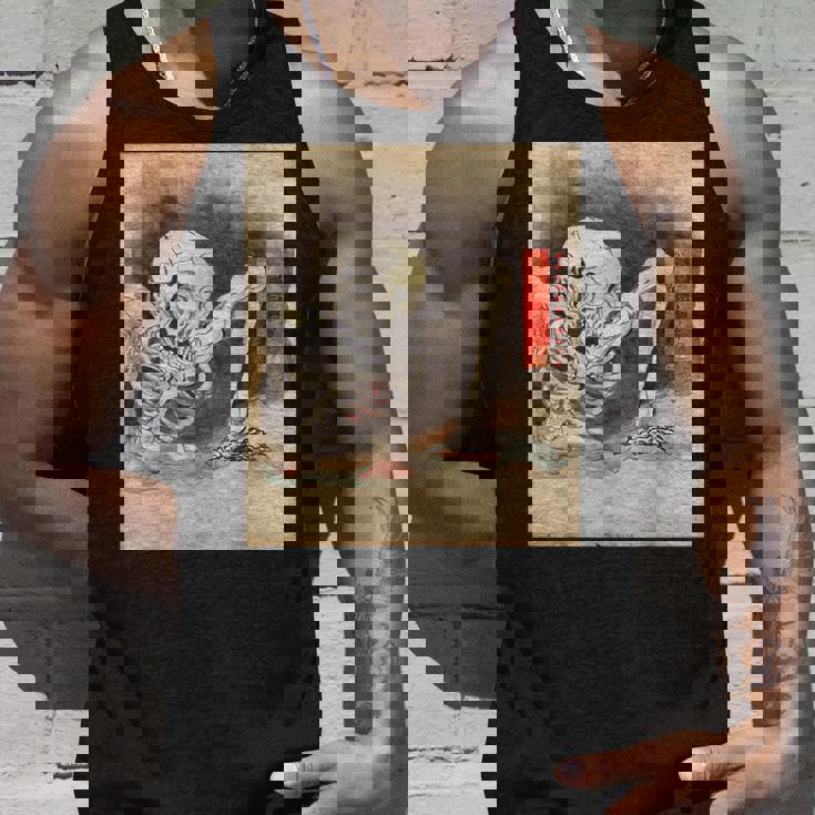 がしゃどくろ【日本の妖怪シリーズ】 タンクトップ 彼への贈り物