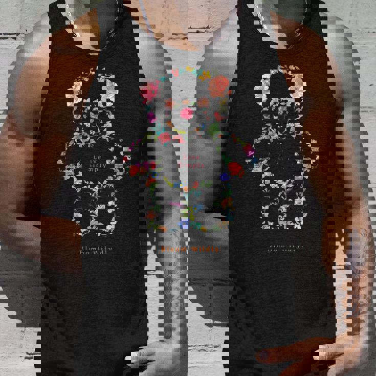 くま やさしい春 美しさのかたち シンプルに咲こう 私らしく タンクトップ 彼への贈り物