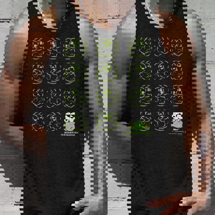 けろけろけろっぴ Usデザイン カオ タンクトップ 彼への贈り物