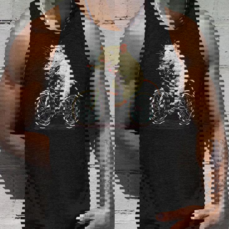 げっ歯類と白いネズミ愛好家のためのクールなサイクリングラット タンクトップ 彼への贈り物