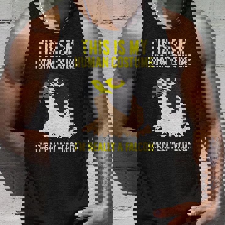 これは私の人間のコスチュームです私は本当にハヤブサ鳥です タンクトップ 彼への贈り物