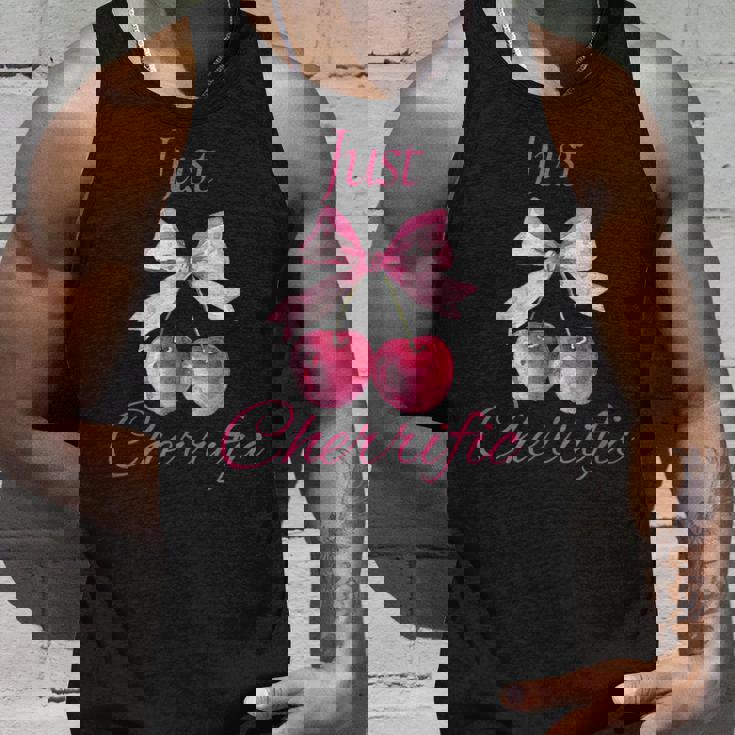 さくらんぼ かわいいチェリーピンクチェリー タンクトップ 彼への贈り物