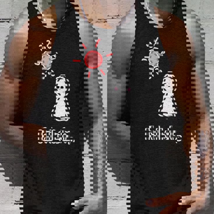 てるてる坊主 ハレルくん《晴れ》Hallelu 晴れる ぼうず【ゆるフレンズ】梅雨 かわいい キャラクター イラスト タンクトップ 彼への贈り物