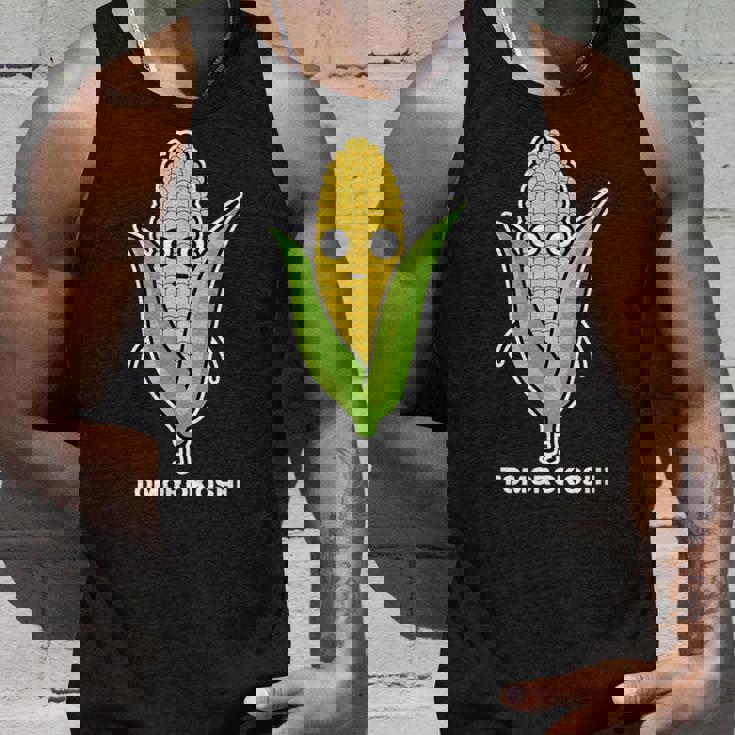 とうもろこし 顔 イラスト かわいい おもしろ 面白い 簡単 シンプル ゆるい 野菜 タンクトップ 彼への贈り物