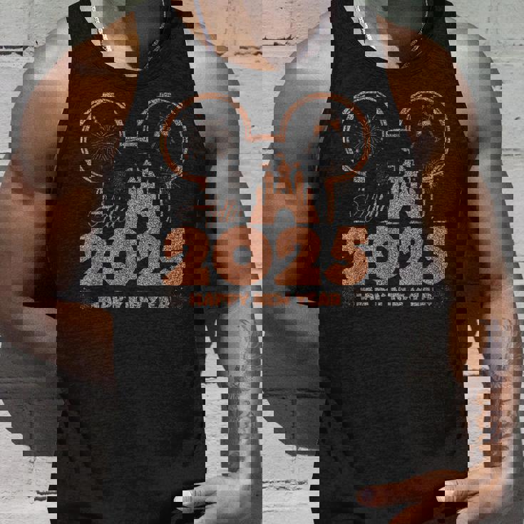 ねずみ 2025 新年あけましておめでとうございます 花火パーティー 2025 ファミリー タンクトップ 彼への贈り物