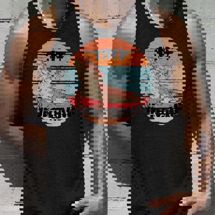 ひげを生やしたドラゴン爬虫類の小さな恐竜のかわいいスケールタンポポ タンクトップ 彼への贈り物