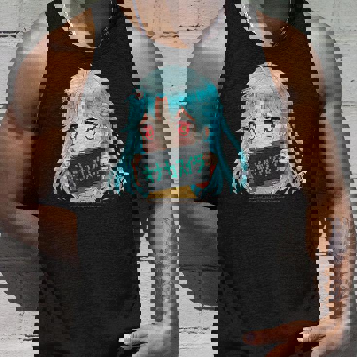 ひなビタスタンプ 心菜01「オナカスイタ」 タンクトップ 彼への贈り物