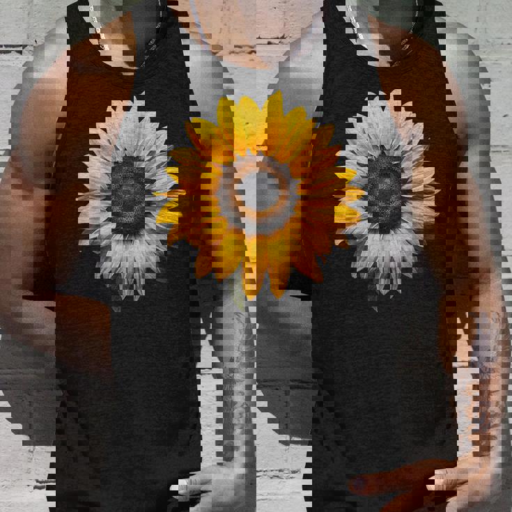 ひまわり モチーフ フラワーアート アート ひまわり タンクトップ 彼への贈り物