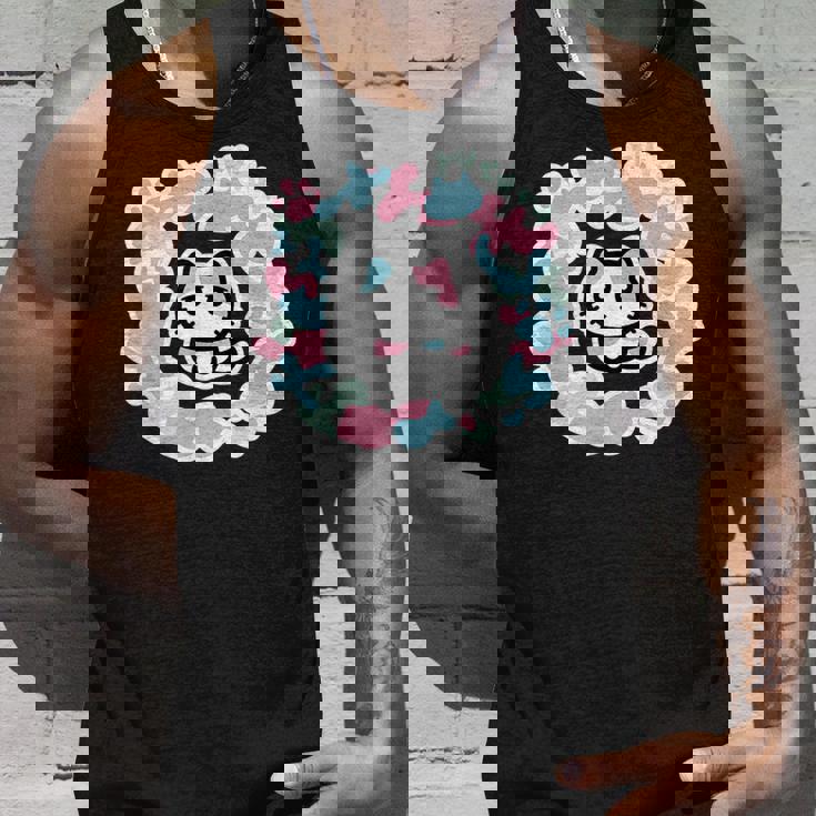 びーえするるる【Bsテレ東公式】カモフラージュ柄tシャツ（ブラック） タンクトップ 彼への贈り物