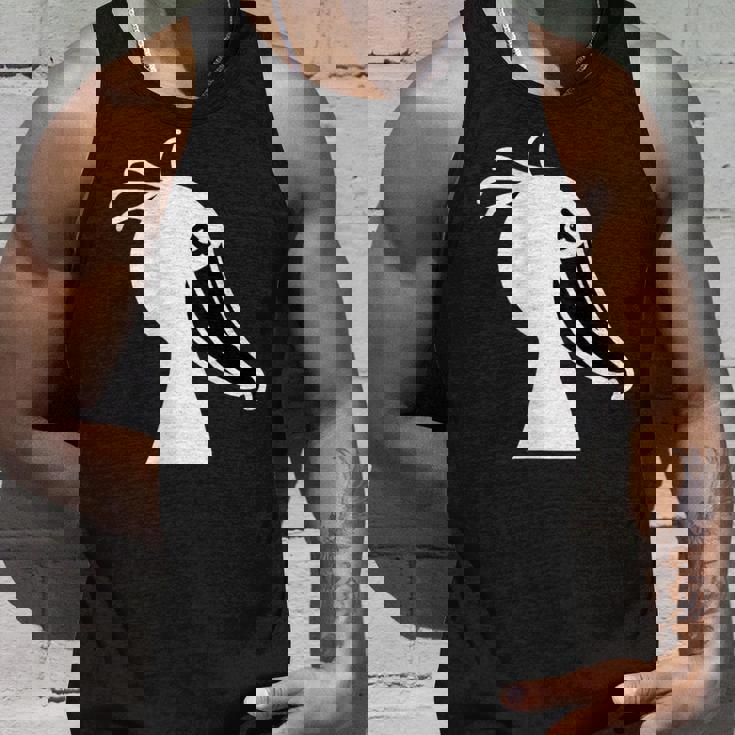 みんな大好きハシビロコウ 動かない鳥 はしび郎クラブ オリジナルデザイン イラスト おもしろ モノクロ タンクトップ 彼への贈り物