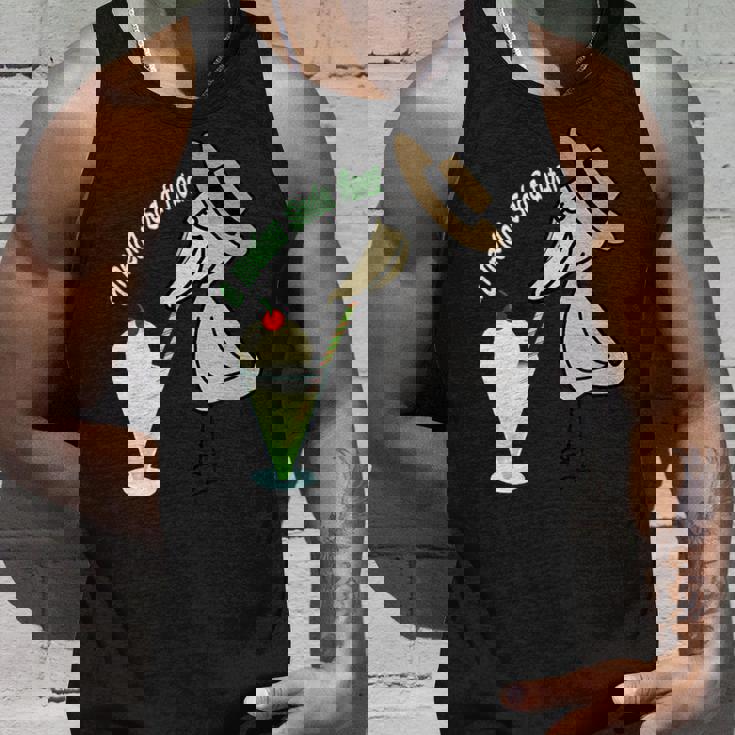 みんな大好きハシビロコウ 動かない鳥 はしび郎クラブ メロンソーダ おもしろ 鳥 Zoo オリジナルデザイン タンクトップ 彼への贈り物