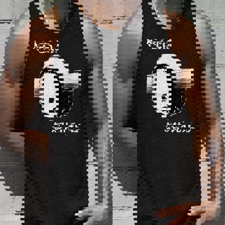 やる気はあるんすよ パンダ ジョーク かわいい 動物ギャグ好き おもしろ ネタ タンクトップ 彼への贈り物