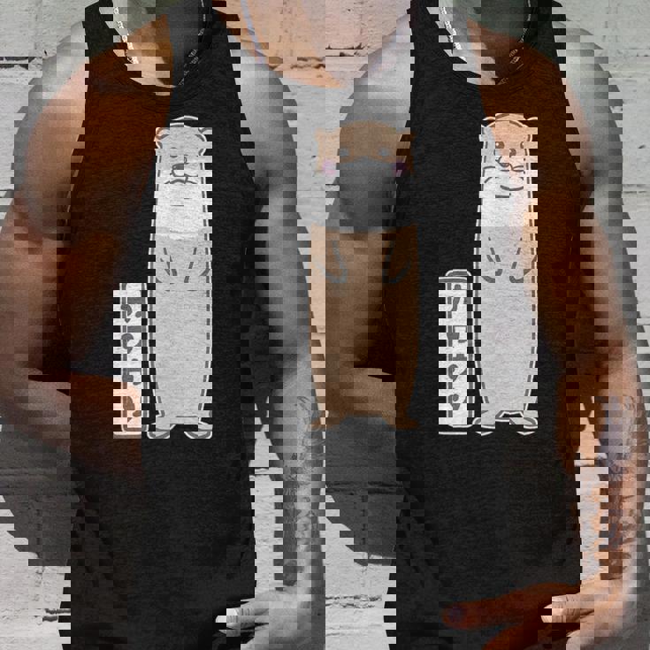 ゆるカワウソさん（Aタイプ）コツメカワウソ【どうぶつフレンズ】動物 ゆるくて かわいい イラスト タンクトップ 彼への贈り物