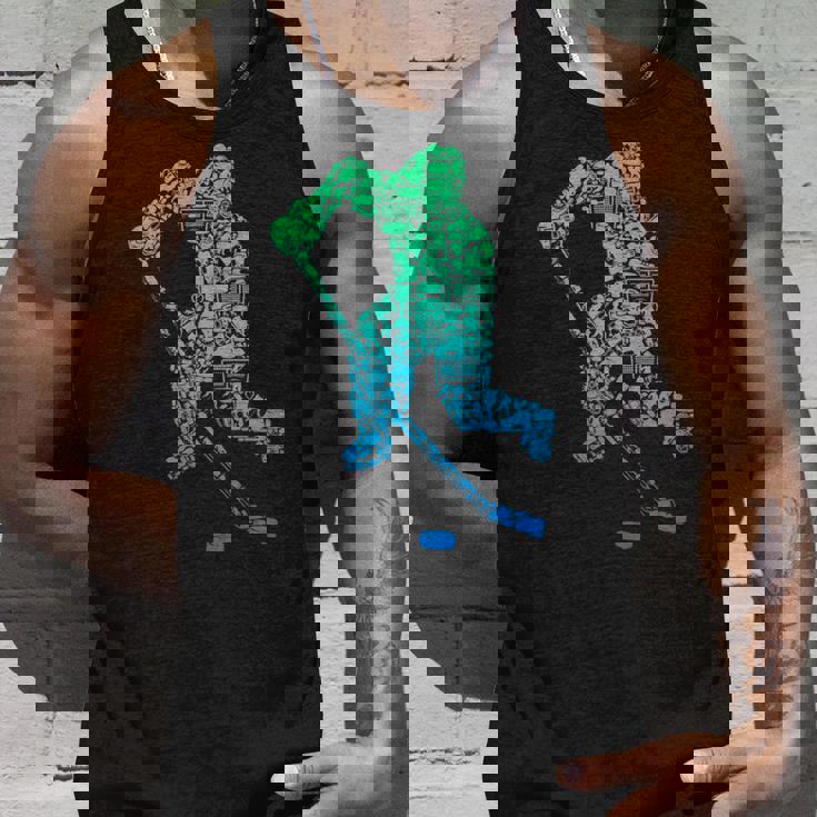 アイスホッケー選手ユースメンズキッズボーイズ 長袖tシャツ タンクトップ 彼への贈り物