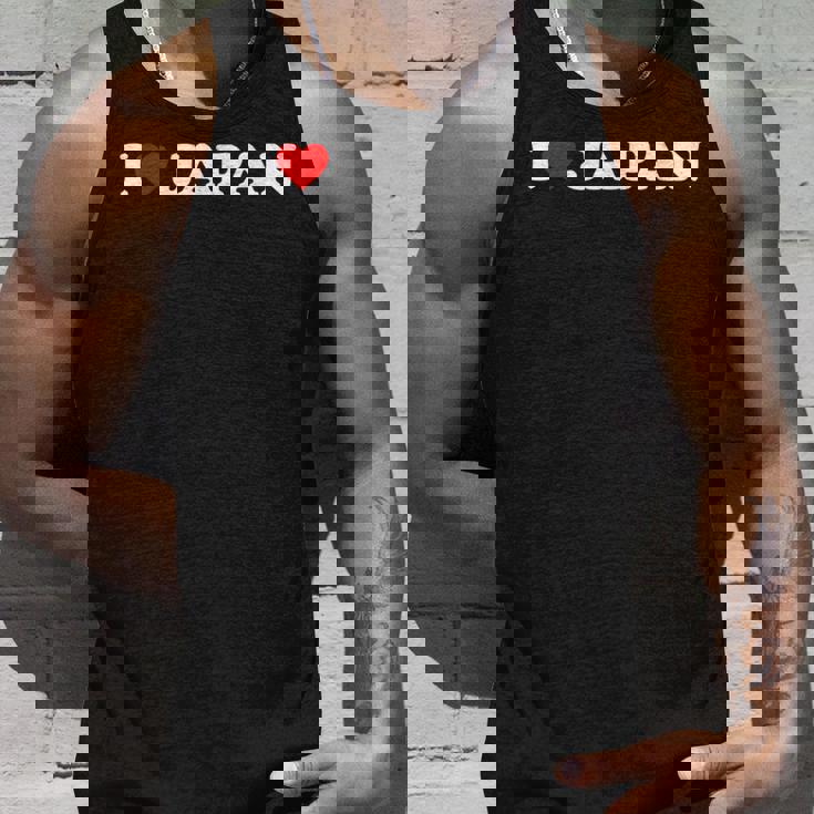 アイラブジャパン-ハート タンクトップ 彼への贈り物