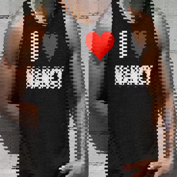 アイラブナンシー-ハート タンクトップ 彼への贈り物