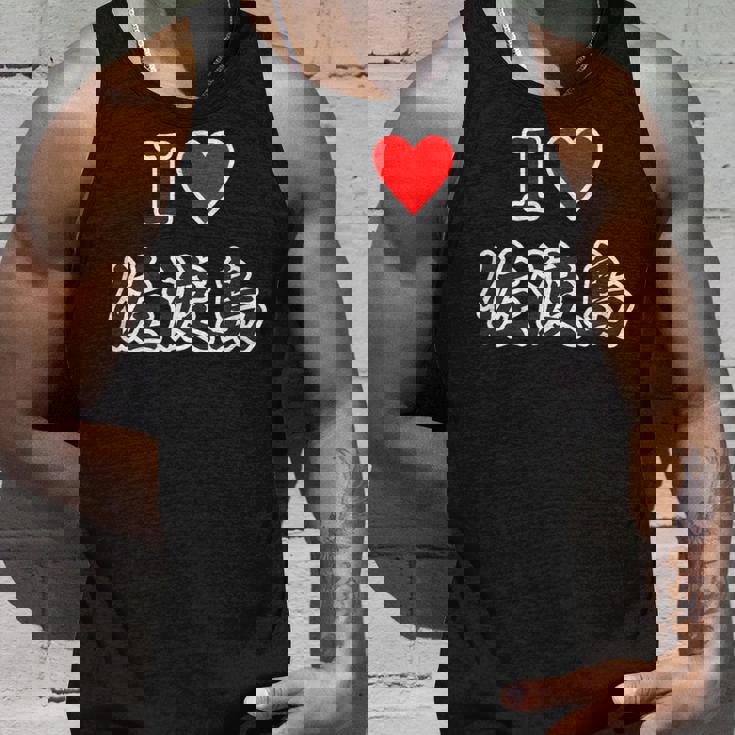 アイラブ・佐渡島（I Love ハート）【47都道府県・市区町村】佐渡ヶ島 ジモtティ 地元愛 お土産 グッズ面白 タンクトップ 彼への贈り物