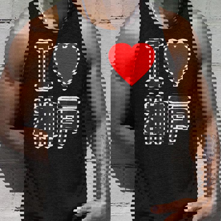 アイラブ・神戸（兵庫県）（I Love ハート）Big 大きな文字【47都道府県】ジモtティ お土産 面白い タンクトップ 彼への贈り物