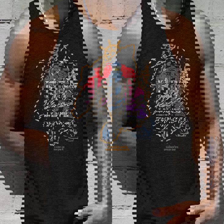 アイラ島シングルモルトファンのためのウイスキーデザイン ウイスキー タンクトップ 彼への贈り物