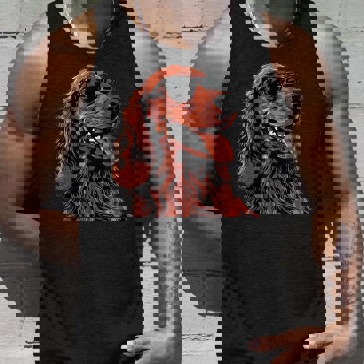 アイリッシュセッター犬種グラフィック。 タンクトップ 彼への贈り物