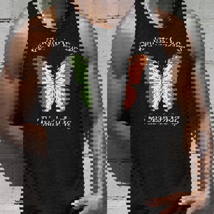 アイルランド、緑、白、オレンジの国旗を誇り タンクトップ 彼への贈り物