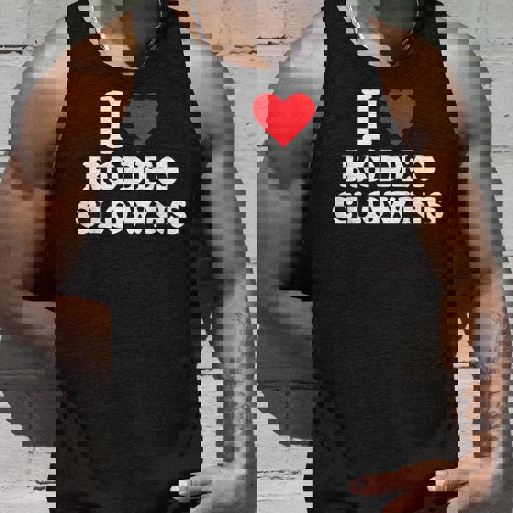 アイ・ハート・ロデオ・クラウンズ タンクトップ 彼への贈り物
