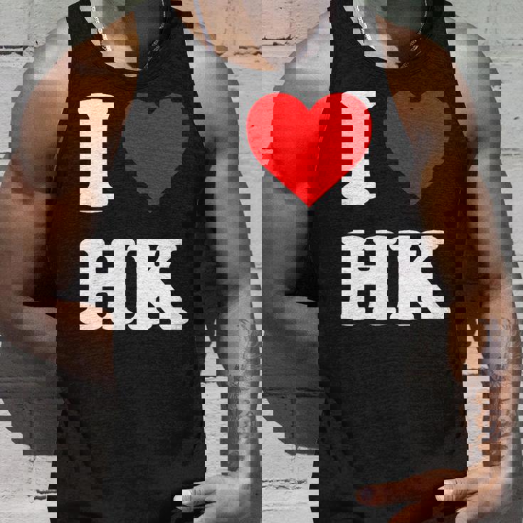アイ・ラブ Hk アイハート香港 タンクトップ 彼への贈り物
