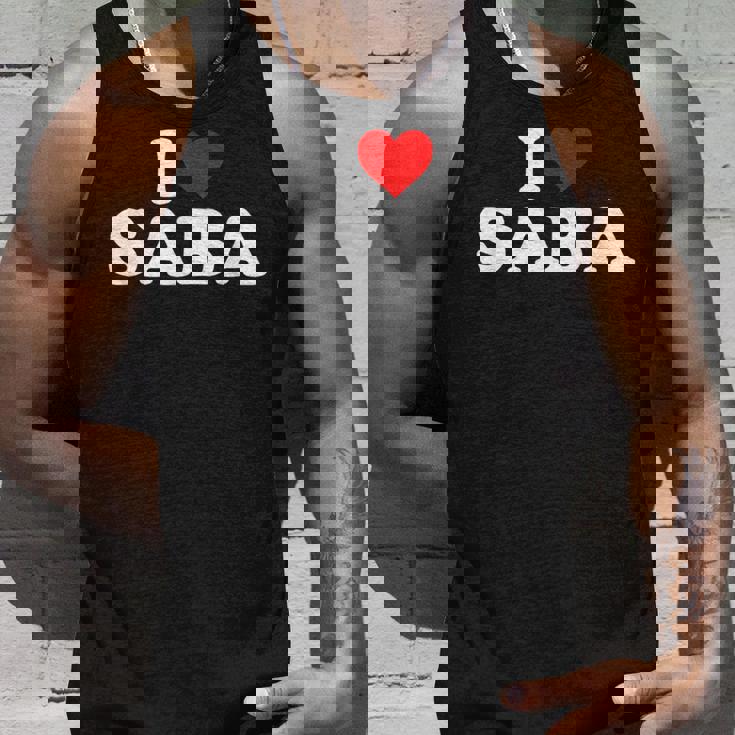 アイ・ラブ・サバ タンクトップ 彼への贈り物