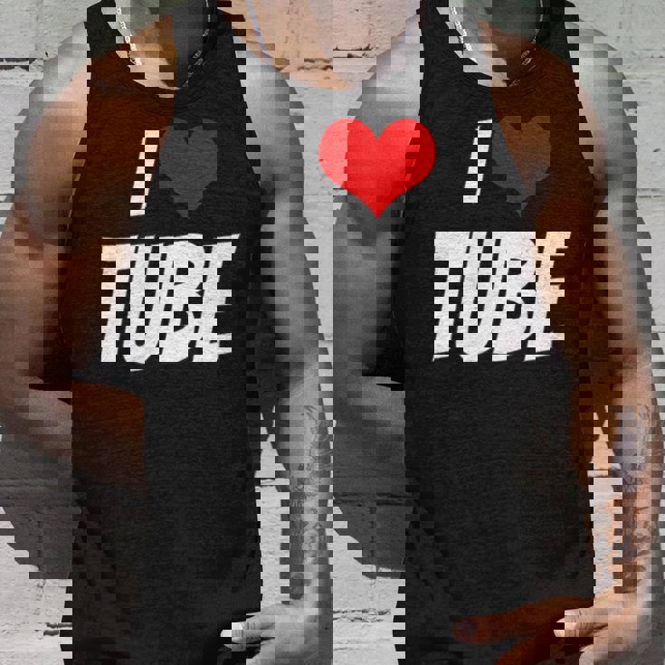 アイ・ラブ・チューブ・ハート タンクトップ 彼への贈り物