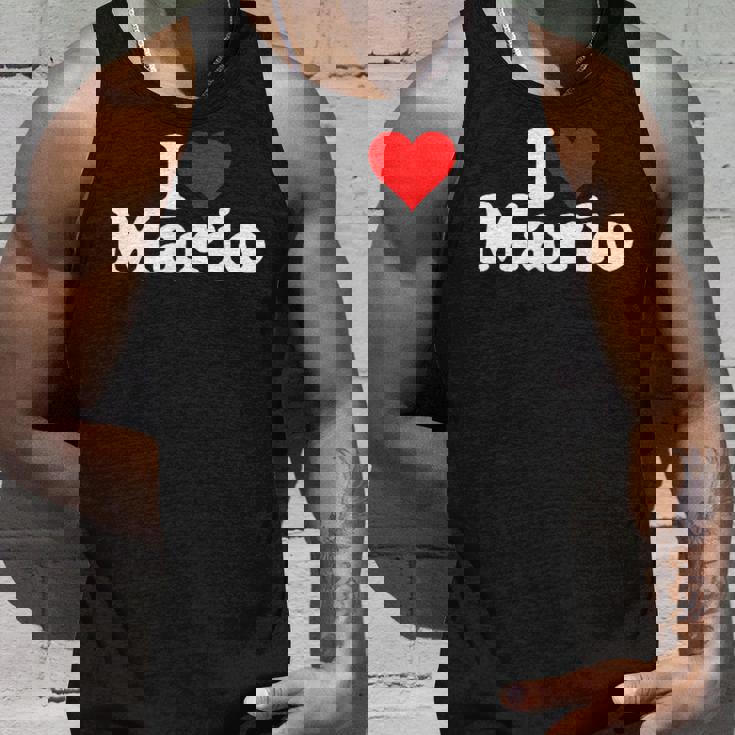 アイ・ラブ・ハート・マリオ タンクトップ 彼への贈り物
