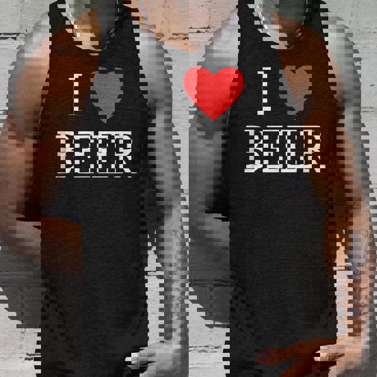 アイ・ラブ・ビール タンクトップ 彼への贈り物