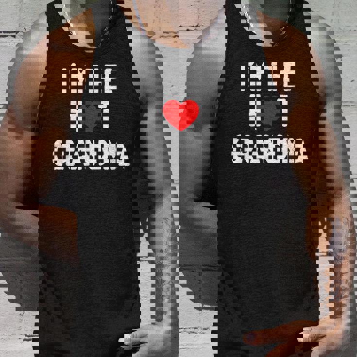 アイ・ラブ・ホット・グランマ-アイ・アム・ザ・ホット・グランマ タンクトップ 彼への贈り物