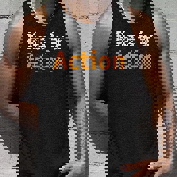 アクションへのバイアス タンクトップ 彼への贈り物