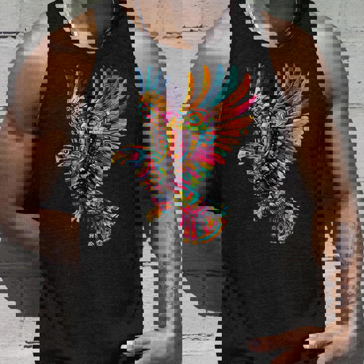 アステカ メキシコ神話 羽をつけた蛇 鷲 マヤ人 タンクトップ 彼への贈り物