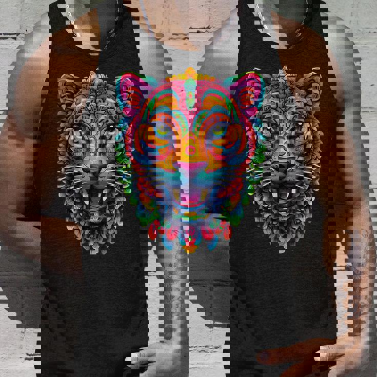 アステカ神 ジャガー ネイティブ メキシカン プライド ケツァルコアトル マヤ人 タンクトップ 彼への贈り物