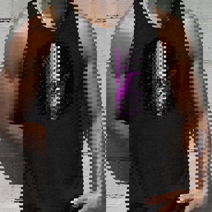 アセクシャルpride手と目と神秘的な象徴アート タンクトップ 彼への贈り物