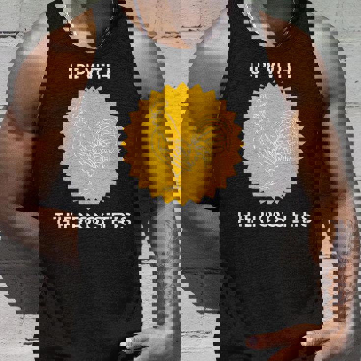 アップ・ウィズ・ザ・ルースターズ タンクトップ 彼への贈り物