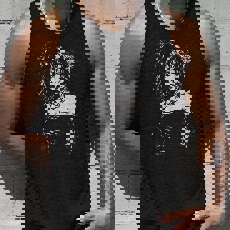 アニメ 漫画 モチーフ アート アニメ タンクトップ 彼への贈り物